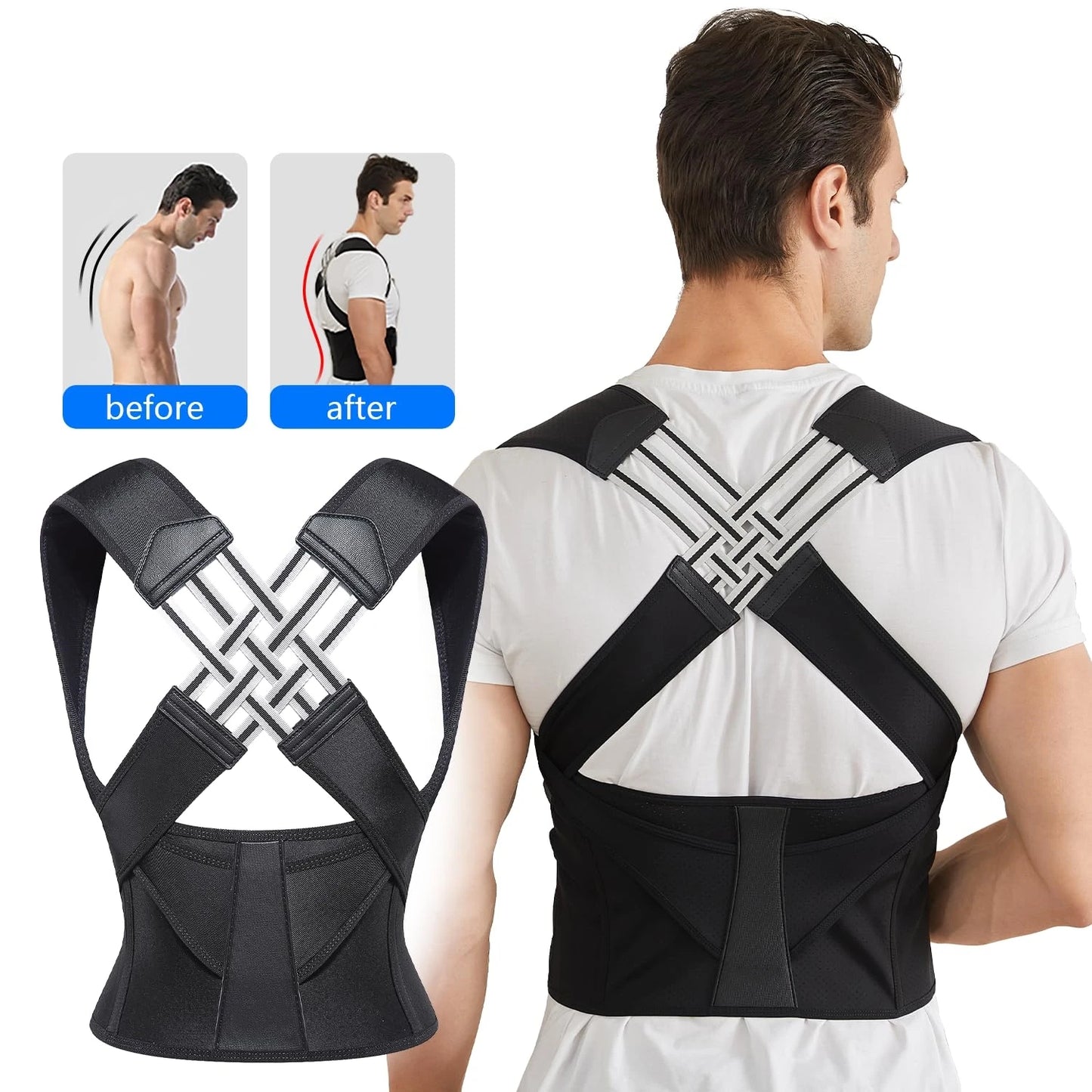 Correcteur Posture Dos & Épaules